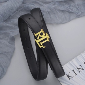 Nuova <span class=keywords><strong>Cintura</strong></span> in Pelle di Vacchetta con Fibbia in Lega per <span class=keywords><strong>Donna</strong></span>, Modello 2026, Versatile e Casual per Jeans e Pantaloni - Product Image 3
