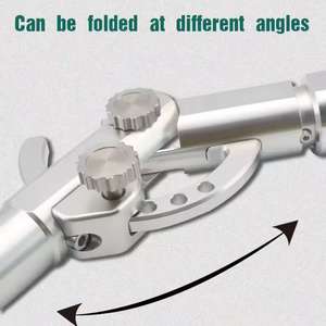 Accessoires de canne à pêche à la traîne réglables, poignée en aluminium, combo coudé et droit, action lente, pour la pêche en eau salée, gros gibier, requin - Product Image 5