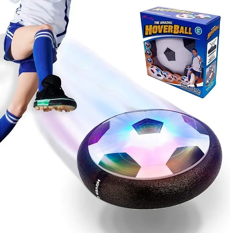 Mainan Sepak Bola Hover Anak-anak, Mainan Sepak Bola Flat Dalam Ruangan, Suspensi Udara 2022 untuk Anak-anak