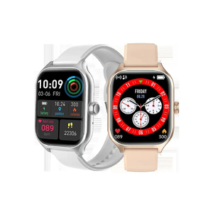 Montre connectée C20 Pro, design carré, écran IPS, étanche IPX-6, bracelet en caoutchouc, répondre aux appels, suivi de la fréquence cardiaque, <span class=keywords><strong>calendrier</strong></span>, tracker d'activité magnétique - Product Image 5