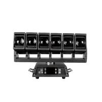 6X60W faisceau Rotation infinie Zoom barre de lavage tête mobile scène RGBW LED DMX 512 contrôle pour les fêtes de boîte de nuit mariages événements