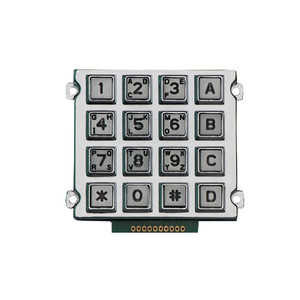 Clavier numérique LED industriel étanche IP65, en alliage de zinc et métal, pour machine à vendre - Product Image 4
