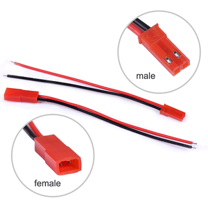 Conector Rojo Jst Rcy Syp 2P, Cable de 22 AWG y 150 mm para RC, LED, BEC, Batería Lipo, Helicóptero, Dron FPV, Quadcopter - Product Image 4