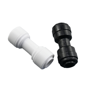 Empuje de Unión recta de 1/4 pulgadas para conectar Ajuste rápido para conector de sistema de nebulización de agua RO - Product Image 1