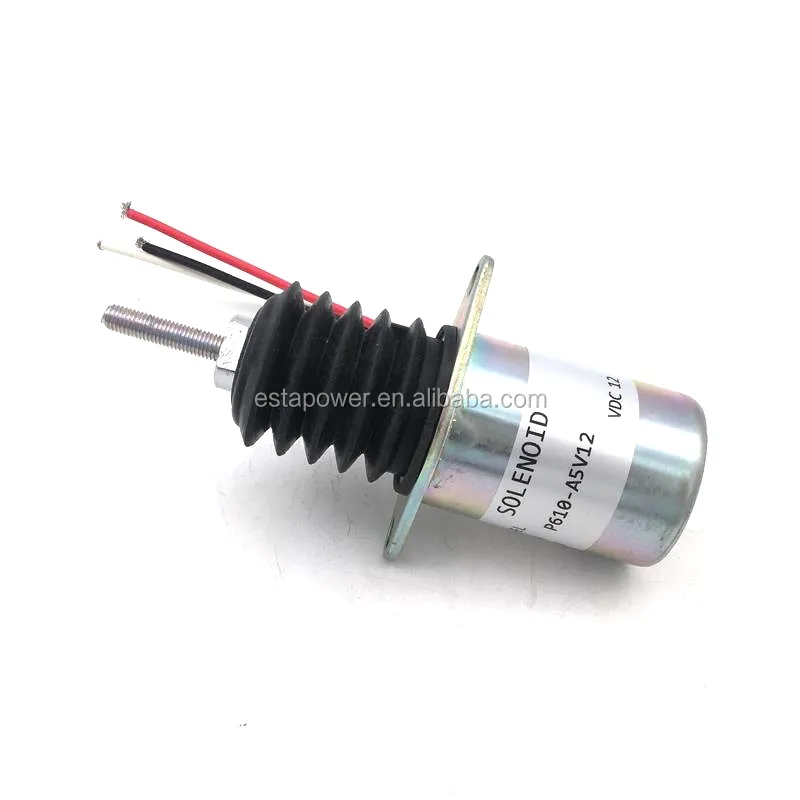 Động Cơ Diesel Solenoid AM124379 12V P610-A5V12 12V P610-A5V24 24V Cho 455 F915 F925 F935 F1145 3tne78