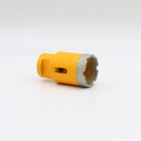 NAILI Forets diamantés brasés sous vide pour granit marbre 35mm Scie à trous Premium Garantie 3 ans Longueur totale 60mm
