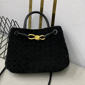 Bolso Tote Retro de Alta Gama en Cuero Genuino Tejido, con Hebilla de Cuerda Metálica Mate, Cierre Magnético Ligero y Gran Capacidad - Product Image 5