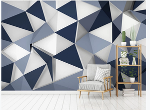 Moderne einfache kreative geometrische Diamant drei dimensionale Design Hintergrund Tapete - Product Image 2