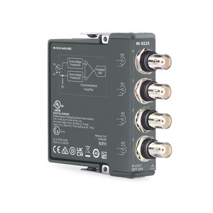 NI-9215, โมดูลอินพุตแรงดันไฟฟ้าซีรีส์ C, 10 โวลต์, 100 kS/s/ช่องสัญญาณ, 16 บิต, 779011-01, 783739-01, 779138-01 - มีสินค้าพร้อมจัดส่งวันนี้ - Product Image 1
