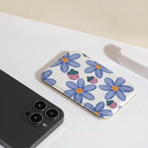 Specchietto Pieghevole a Forma di Fiore, <span class=keywords><strong>Specchio</strong></span> per Trucco per Dormitori Studenteschi, <span class=keywords><strong>Specchio</strong></span> Portatile da Mano e da Tavolo per Donne - Product Image 4