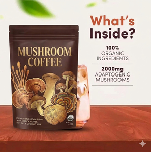 Caffè Istantaneo ai Funghi Senza Zucchero in Polvere, Gusto Amaro, Confezione all'Ingrosso - Product Image 2