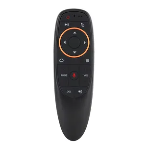 Barato G10S ratón de aire 2,4G teclado inalámbrico ratón con asistente de Google Control de voz para Android TV box G10 remoto