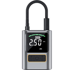 Inflador de Neumáticos Digital Portátil para Auto ST-5528, Bomba de Aire Eléctrica de Alta Presión de 25L/min con Carga Tipo C para Uso en Vehículos - Product Image 1