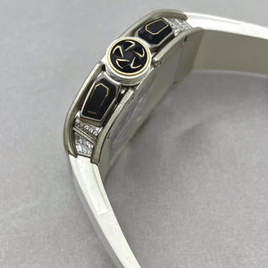 72-01 Style Titanium Tonneau Case High-Quality Men's High-end Business Social Flyback <b>Chronograph</b> <b>Automatic</b> Mechanical Watch - Product Image 3