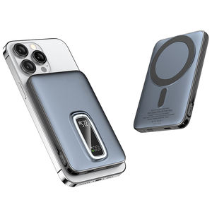 เวสดาร์ 15W <span class=keywords><strong>แบ</strong></span><span class=keywords><strong>ต</strong></span>สำรองแม่เหล็กไร้สาย 5000mAh เครื่องชาร์จพกพาพร้อมสาย USB C และขาตั้ง <span class=keywords><strong>ชาร์จ</strong></span>เร็ว 22.5W สำหรับสมาร์ทโฟน - Product Image 3