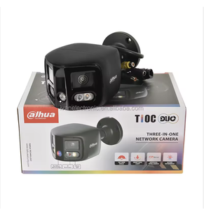 Caméra noire IPC-PFW3849S-A180-AS-PV 2x4MP TiOC Duo Splicing à focale fixe WizSense 80 grand angle IP67 CMOS avec carte SD - Product Image 2