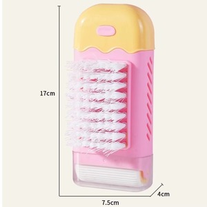 Cepillo Espumador de Jabón Portátil, Cepillo de Limpieza Multifunción, Dispensador de Jabón Sin Contacto para Ropa, Zapatos y Baño - Product Image 2