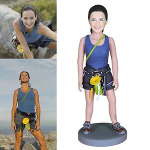 Poupées bobblehead personnalisées artisanales, idéales pour les cadeaux spéciaux, les mariages joyeux et les événements sportifs passionnants - Product Image 2