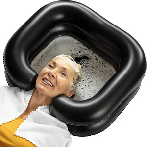 Terapia de rehabilitación Ancianos Discapacitados Ducha de cabecera Lavabo de lavado de cabello para accesorios de cama de hospital - Product Image 5