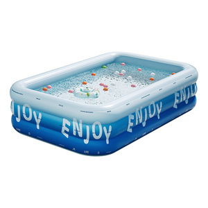 Piscina Inflable Independiente de 1.5m-3m para Bebés y Niños, Glaciar, Paraíso Secreto, Piscina Grande y Resistente para Interiores y Exteriores - Product Image 2