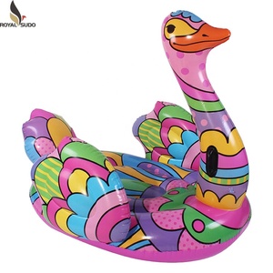 Phao Bơi Chuyên Nghiệp 20 Năm Hình Kỳ Lân Bơm Hơi Hình Chim Hồng Hạc Thiên Nga Hồ Bơi - Product Image 5