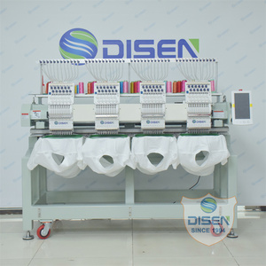 <span class=keywords><strong>Machine</strong></span> à broder industrielle automatique multi-têtes (12 ou 15 aiguilles) pour casquettes, t-shirts et broderies plates, certifiée, 4 têtes, grande surface de <span class=keywords><strong>broderie</strong></span>, fabriquée en Chine - Product Image 4