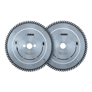 Hoja de sierra Fervi para madera con revestimiento de metal duro 7000 rpm - Product Image 2