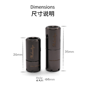 หูฟังใหม่เอี่ยมยี่ห้อ Maria ODM หัวเสียบโลหะขนาด 4.4 มม. 3.5 มม. 2.5 มม. พร้อมปลั๊กแจ็คและช่องเสียบไฟ AC - Product Image 3