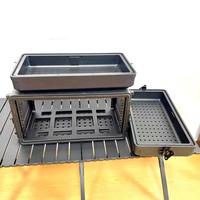 Boîtier de rack standard 5U pour amplificateur et microphone, profondeur moyenne 35 cm, couvercle réglable, peut contenir une sacoche de ceinture et un casque