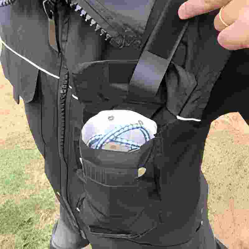 Chaleco de entrenamiento anti-mordedura de perro con bolsillo de bola