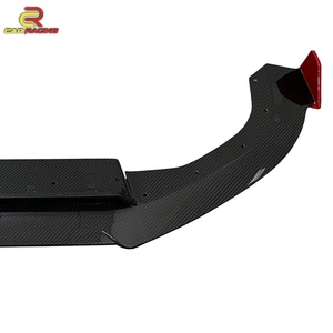 Pour Mercedes-Benz Classe G G Wagon W463A W464 G63 G500 : Diffuseur avant en fibre de carbone sèche style R, pièces de voiture, lèvre avant - Product Image 2