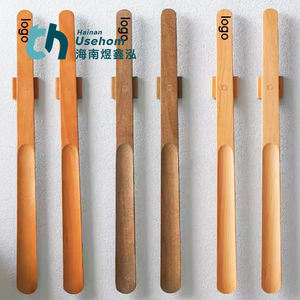 Chausse-pied magnétique en bois massif, manche long de 55 cm, outil pour enfiler les chaussures pour les personnes âgées - Product Image 1