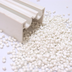 Matière première modifiée de <span class=keywords><strong>PVC</strong></span> de granules d'UPVC pour fabriquer le profil de fenêtre de goulotte de câble et d'autres produits de <span class=keywords><strong>PVC</strong></span> - Product Image 4