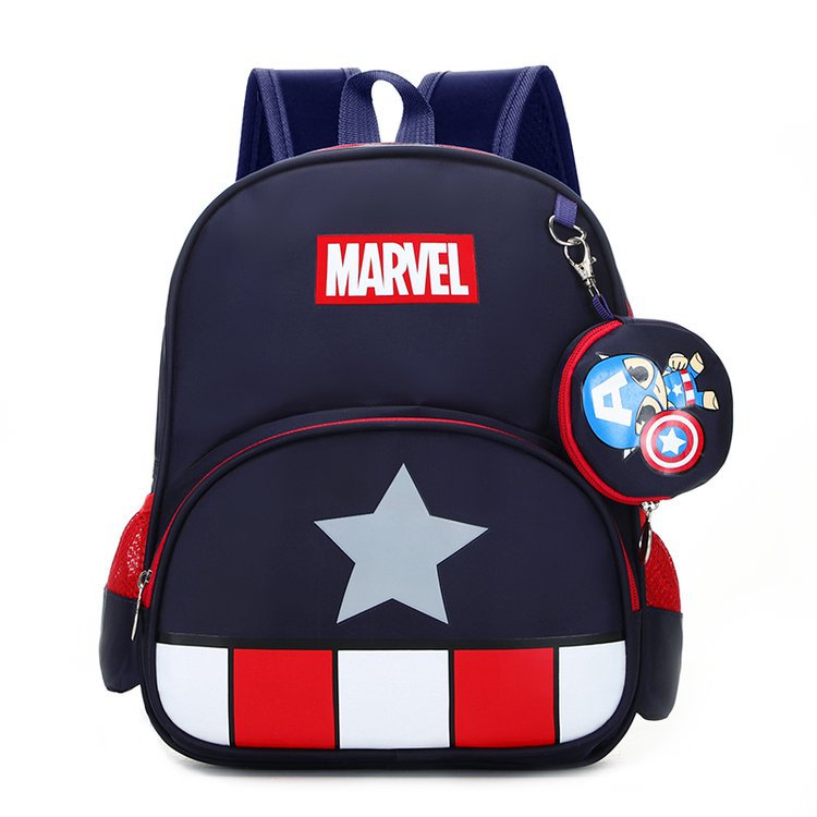 casual backpack captain america kids backpack