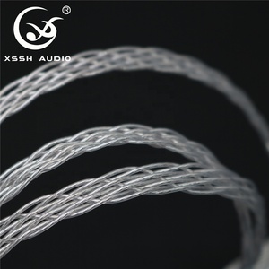 <span class=keywords><strong>สาย</strong></span>สัญญาณเสียง <span class=keywords><strong>DIY</strong></span> 8 แกน OFC ชุบเงิน หัวเสียบสเตอริโอ 3.5 มม. สำหรับลำโพงและมอนิเตอร์ - Product Image 6