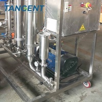 TANGENT Nouvelle membrane d'ultrafiltration céramique de haute qualité, prix usine, modèle pilote pour boîtier de machine, débit 1000L/heure, modèle CRP