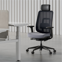 Silla de Oficina Moderna de Malla, Ergonómica, con Altura Ajustable, Reposabrazos y Reposacabezas, Disponible en Colores Personalizados