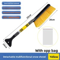 Pelle à neige rétractable pour voiture, grattoir à glace pour vitres, brosse à neige, outil de déneigement, modèle 4236