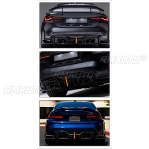 Pour BMW M3 M4 G80 G82 2021+ : Kit Carrosserie Complet (Lame de Pare-chocs Avant, Splitter, Diffuseur, Protection de Pare-chocs) et Accessoires Auto - Product Image 5