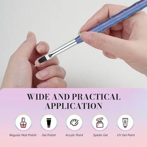 Nouvel ensemble de 7 pinceaux de <span class=keywords><strong>d</strong></span>écoration pour ongles en acrylique, design <span class=keywords><strong>forme</strong></span> bambou, pour gel UV, peinture et dessin - Product Image 3