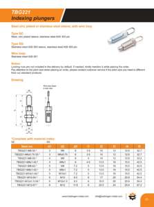 Piston d'indexation de haute qualité avec boucle de fil filetage en acier inoxydable sans Position de repos piston d'indexation piston d'indexation à ressort - Product Image 4