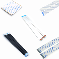 Câble électronique PTFE FFC AWG 20624 80C 60V VW-1 17 broches pas de 0,5 mm pour téléviseur LED 43 pouces Sansui 4K 50