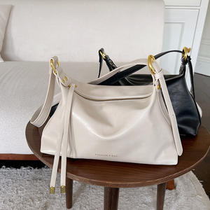 Sac fourre-tout moderne Off White à fermeture éclair horizontale, léger, pour femme, usage quotidien - Product Image 2