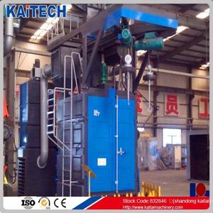 Q376 Double Cintre Crochets Type Spinner Shot <span class=keywords><strong>Blaster</strong></span> Certifié CE Grenaillage Filature Machines Prix Disponible - Product Image 3