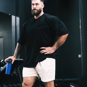 Tốt nhất bán đồng bằng T-shirt ngắn tay Áo Vòng cổ cho người đàn ông mới đến tùy chỉnh in được thực hiện tại Việt Nam nhà máy mẫu miễn phí - Product Image 2