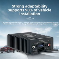 Amplificateur de voiture professionnel haute puissance classe AB 50W*4 30W*4 avec processeur audio DSP pour modification audio sans perte