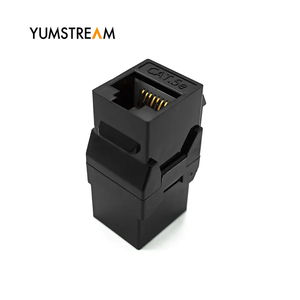 ODM OEM Black PC Rj45 femmina Utp Cat 6 Keystone accoppiatore Belden Keystone Jack per strutture di Computer - Product Image 6