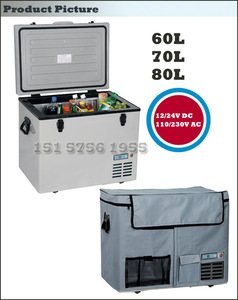 Youpin Beier — réfrigérateur portable 12v, réfrigérateur, congélateur dc pour voiture 80L - Product Image 3