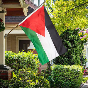 Флаги Палестины: Индивидуальный дизайн, полиэстер, 3x5 футов, баннер, накидка на капот автомобиля, садовый флаг - Product Image 3