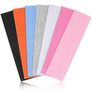 Bandeau de sport pliable en polyester pour femme, élastique et antidérapant, idéal pour le yoga, la course, le fitness, les entraînements en intérieur et l'usage quotidien - Product Image 1